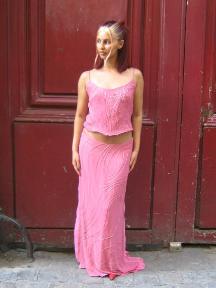 Italian Pink Three-Piece Set